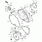 Bayou 300 (KLF300-B9) Крышки двигателя