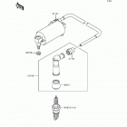 Bayou 300 (KLF300-B9) Система зажигания