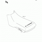 Bayou 300 (KLF300-B9) Сидение