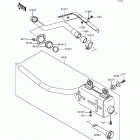 Bayou 300 (KLF300-B9) Глушитель