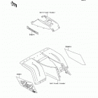Bayou 300 4X4 (KLF300-C8) Decals(green)(klf300-c8)