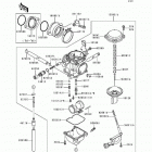 Bayou 300 (KLF300-B9) Карбюратор