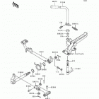 Bayou 300 (KLF300-B9) Педаль тормоза