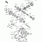Bayou 300 (KLF300-B9) Передняя коническая зубчатая передача