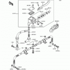 Bayou 300 (KLF300-B9) Главный тормозной цилиндр,передний