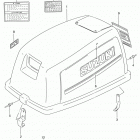 DT6 Engine Cover (model:95~97)