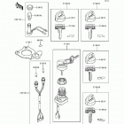 Bayou 400 4X4 (KLF400-B1) Замок зажигания