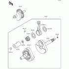 Bayou 400 4X4 (KLF400-B1) Коленвал