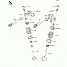 Bayou 400 4X4 (KLF400-B1) Клапана