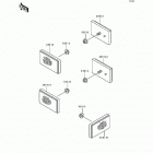 Bayou 400 4X4 (KLF400-B1) Катафоты