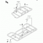 Bayou 400 4X4 (KLF400-B1) Багажник-кузов