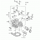 Mojave 250 (KSF250-A8) Головка цилиндра