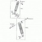 Mojave 250 (KSF250-A8) Амортизатор