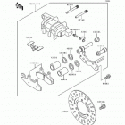Bayou 400 4X4 (KLF400-B1) Передний тормоз