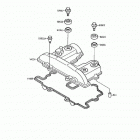 Mojave 250 (KSF250-A8) Крышка головки цилиндров