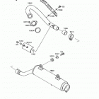 Mojave 250 (KSF250-A8) Глушитель