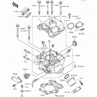 Bayou 400 4X4 (KLF400-B1) Головка цилиндра