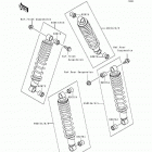 Bayou 400 4X4 (KLF400-B1) Амортизатор