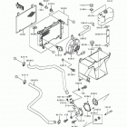 Bayou 400 4X4 (KLF400-B1) Радиатор
