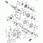 Bayou 400 4X4 (KLF400-B1) Передняя коническая зубчатая передача