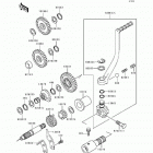 Bayou 400 4X4 (KLF400-B1) Кикстартер