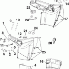 E55MJRLIIM Нижний кожух двигателя