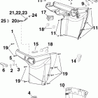 E60DPLIIS Нижний кожух двигателя
