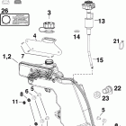 E75DPLIIS Масляный бак и насос