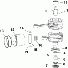 E30DRIIG Коленчатый вал , поршни