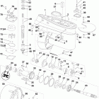 E55MJRLIIM Gearcase, f-type (mjrl)