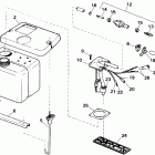 E150ELETG Oil tank kit - 1.8 gallon