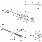 E40ELETB Power trim / tilt electrical 40-50 tl models