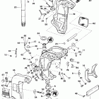 E115TLETS Stern bracket - power trim / tilt