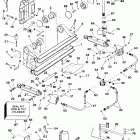 E150ELETG Transom bracket assy. - quiet rider