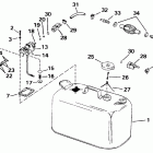 E40ELETB Fuel tank with gauge