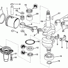 E10RETM Коленчатый вал & Поршень