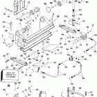 E115TLETS Transom bracket assy. - quiet rider