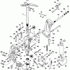 E115TLETS Stern bracket - manual tilt models