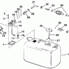 VE70ELETS Fuel tank with gauge