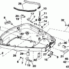 E115TLETS Нижний кожух двигателя