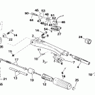 E40ELETB Steering and shift handle