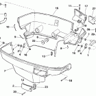 E150WTXETS Нижний кожух двигателя