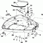 E100WTXETD Нижний кожух двигателя