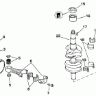 E35RLETA Коленчатый вал & Поршень
