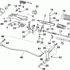 E30RLENR Steering and shift handle