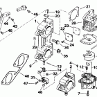 E225TLENR Carburetor and linkage - 200stl, 225 20