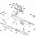 E50JENJ Steering and shift handle 