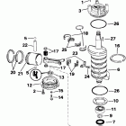 E115MLEND Коленчатый вал & Поршень