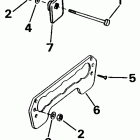 E55RWLENM Transom mount kit