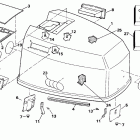 E120TXEND Engine cover - 125 esx